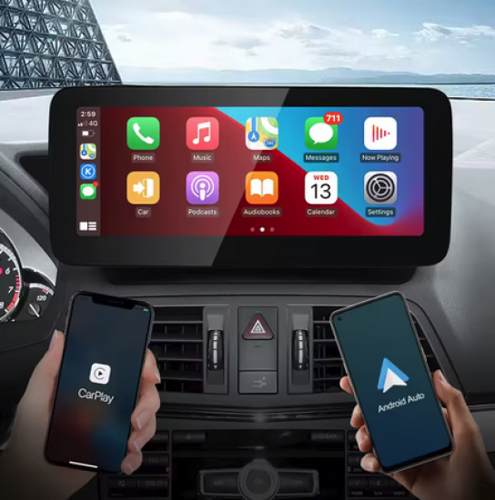 10,25 Für Mercedes A207 W207 s207 Android 14 Touchscreen GPS Navi mit CarPlay & Android Auto – Ansicht 1